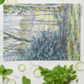 "Aan de rand van de winter" Theedoek (Gevouwen)