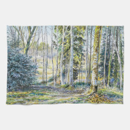 "Aan de rand van de winter" Theedoek