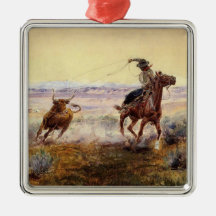 “Aan de vijver” door Charles M Russell