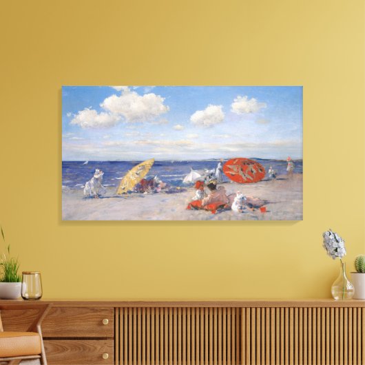 Aan de zijkant | c.1892 canvas afdruk (Insitu (Woonkamer))