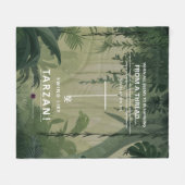 Aan een draad hangen fleece deken (Voorkant (Horizontaal))