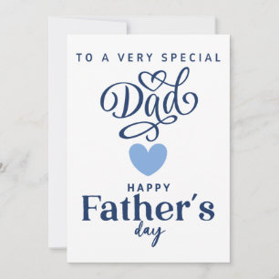 Aan een heel bijzondere vader Happy Fathers Day Ka Kaart