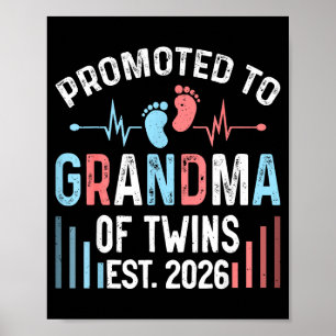 Aan gepromoveerde grootmoeder tweeling Est Twin Poster