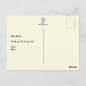 Aan Heroën Postkaart (Achterkant)