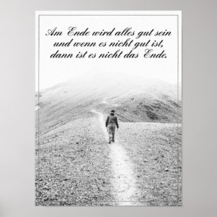 Aan het einde komt alles goed poster