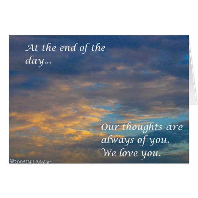 Aan het einde van de dag  (Voorkant Horizontaal)