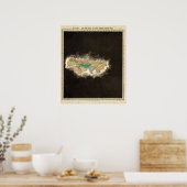 Aan het einde van de derde Punische Oorlog 146 BC Poster (Keuken)