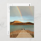 Aan het einde van de regenboog briefkaart (Voorkant / Achterkant)