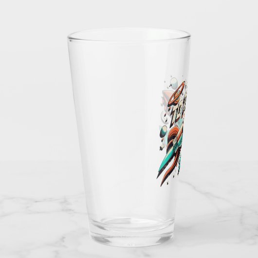 aan het maanraketschip glas (Rechts)