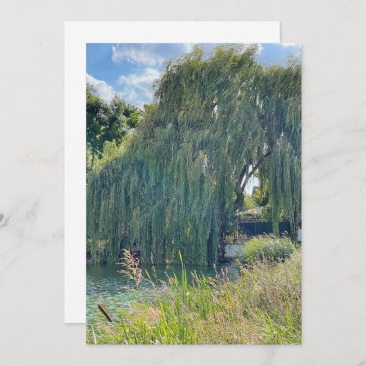 Aan het meer (Voorkant / Achterkant)