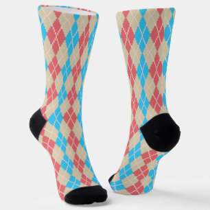 Aan het strand Argyle Sokken