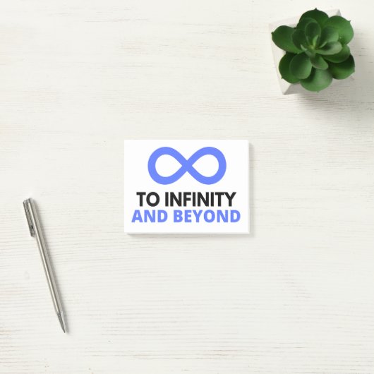 AAN INFINITEIT EN VERDER POST-IT® NOTES (Kantoor)