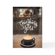 Aan jou gedacht tijdens koffie – Hart Latte Art Ka