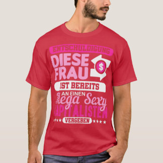 Aan kapitalisten Uitgegeven aandelen Belegger effe T-shirt