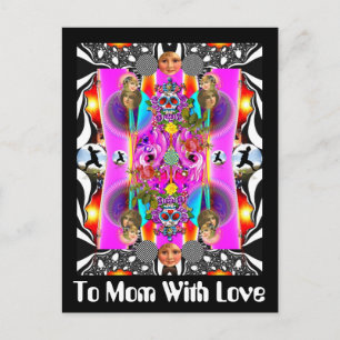 Aan mama met liefde briefkaart