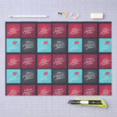 Aan mama met liefde tissuepapier (Craft)