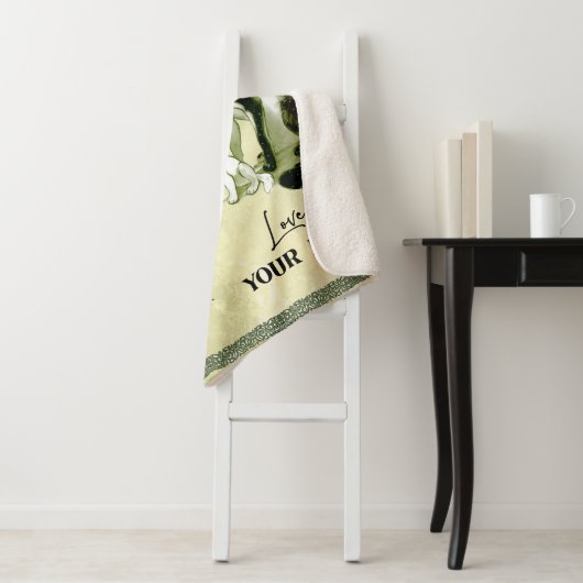 Aan mijn dochter Gift, liefdesbrief dochter en moe Sherpa Deken (In situ)