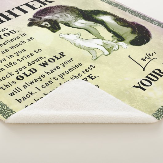 Aan mijn dochter Gift, liefdesbrief dochter en moe Sherpa Deken (3/4)