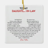 Aan mijn dochter: keramische decoratie (Voorkant)