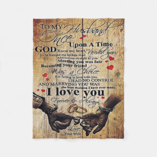 Aan mijn Echtbandontwerper | Gezinsdecor Fleece Deken