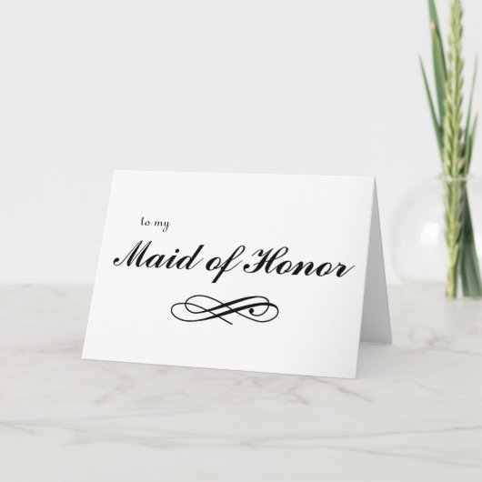 aan mijn getuige bedankkaart (Voorkant)