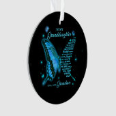 Aan mijn kleindochter ornament (voorkant)