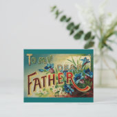  aan mijn lieve vader briefkaart (Staand voorkant)