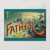  aan mijn lieve vader briefkaart (Voorkant)