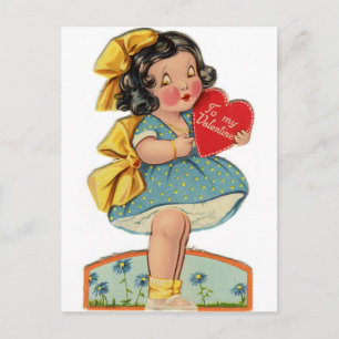 Aan Mijn Valentijn   Vintage Valentijn   Feestdagenkaart