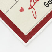 Aan mijn vrouw Blanket Fleece Deken (Hoek)