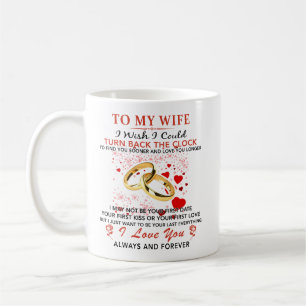 Aan Mijn Vrouw Liefdesgeschenk van Man Valentijns Koffiemok