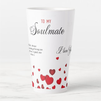 Aan mijn zielsverwant latte mok