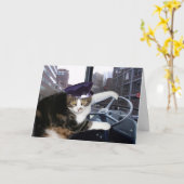 Aan of uit? kaart (Gele Bloem)