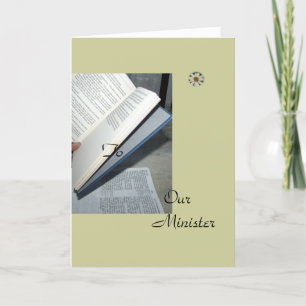 aan onze minister kaart