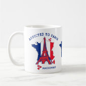 AAN PARIS GEpersonaliseerd ADDICED Koffiemok (Links)