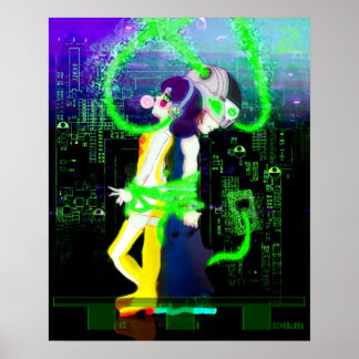 Aan technologie gebonden poster