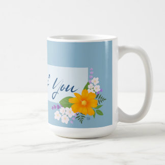 Aan u denken met Support Bouquet Koffiemok