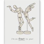 Aan u getekend sticker (Voorkant)