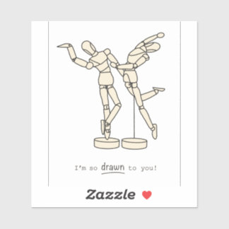 Aan u getekend sticker