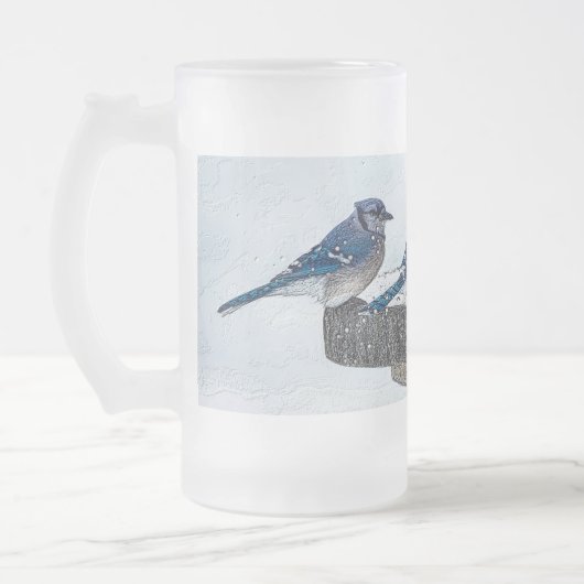 Aan uw zijde door het Storm Frosted Mok (Links)