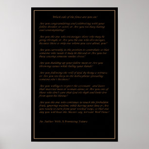 Aan welke kant van het hek - Poster