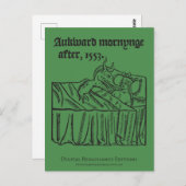 Aan zijn/haar coy iets Briefkaart (Voorkant / Achterkant)