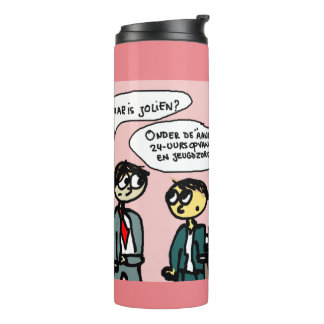 Aanbesteden: het houdt niet op, niet vanzelf thermosbeker