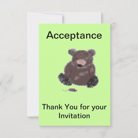 Aanbestedingsaanvaarding Kaart (Voorkant)