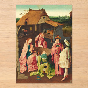 Aanbidding der Wijzen door Jheronimus Bosch Acryl Uitnodigingen
