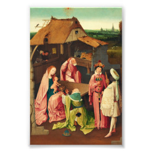 Aanbidding der Wijzen door Jheronimus Bosch Foto Afdruk