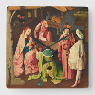 Aanbidding der Wijzen door Jheronimus Bosch Vierkante Klok