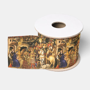 AANBIDDING DER WIJZEN Gentile Da Fabriano, Geboor Grosgrain Lint
