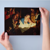 Aanbidding door de herders - Honthorst Flyer (Hand)