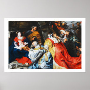 Aanbidding door de Wijzen Poster